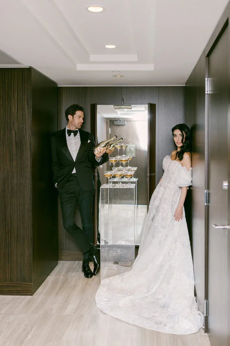 Bridal hair styling and updo services at Wish Dry Bar
